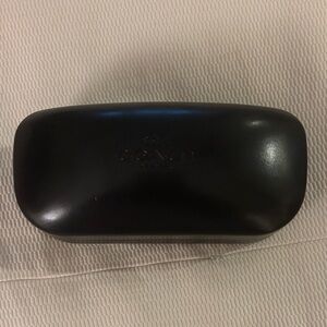 CHANEL Sleek Black Eyewear Case